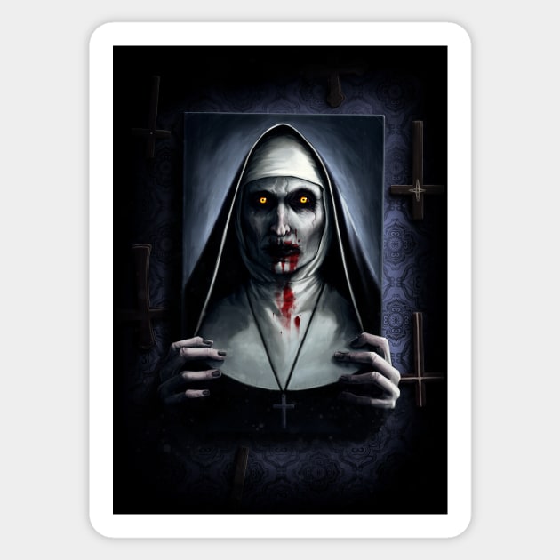 Valak Sticker by Samhain1992